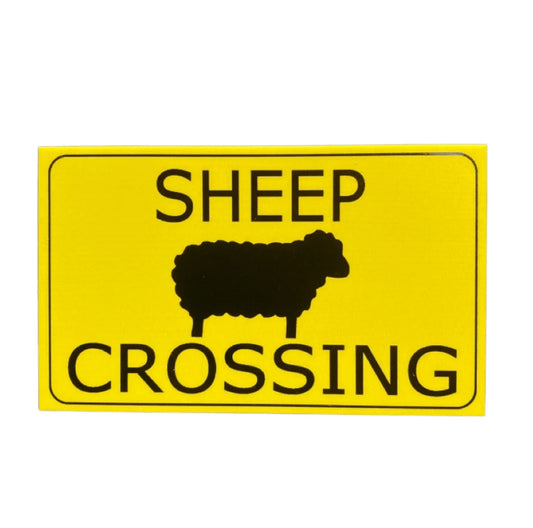 Sheep Ewe Crossing Sign - The Renmy Store Homewares & Gifts