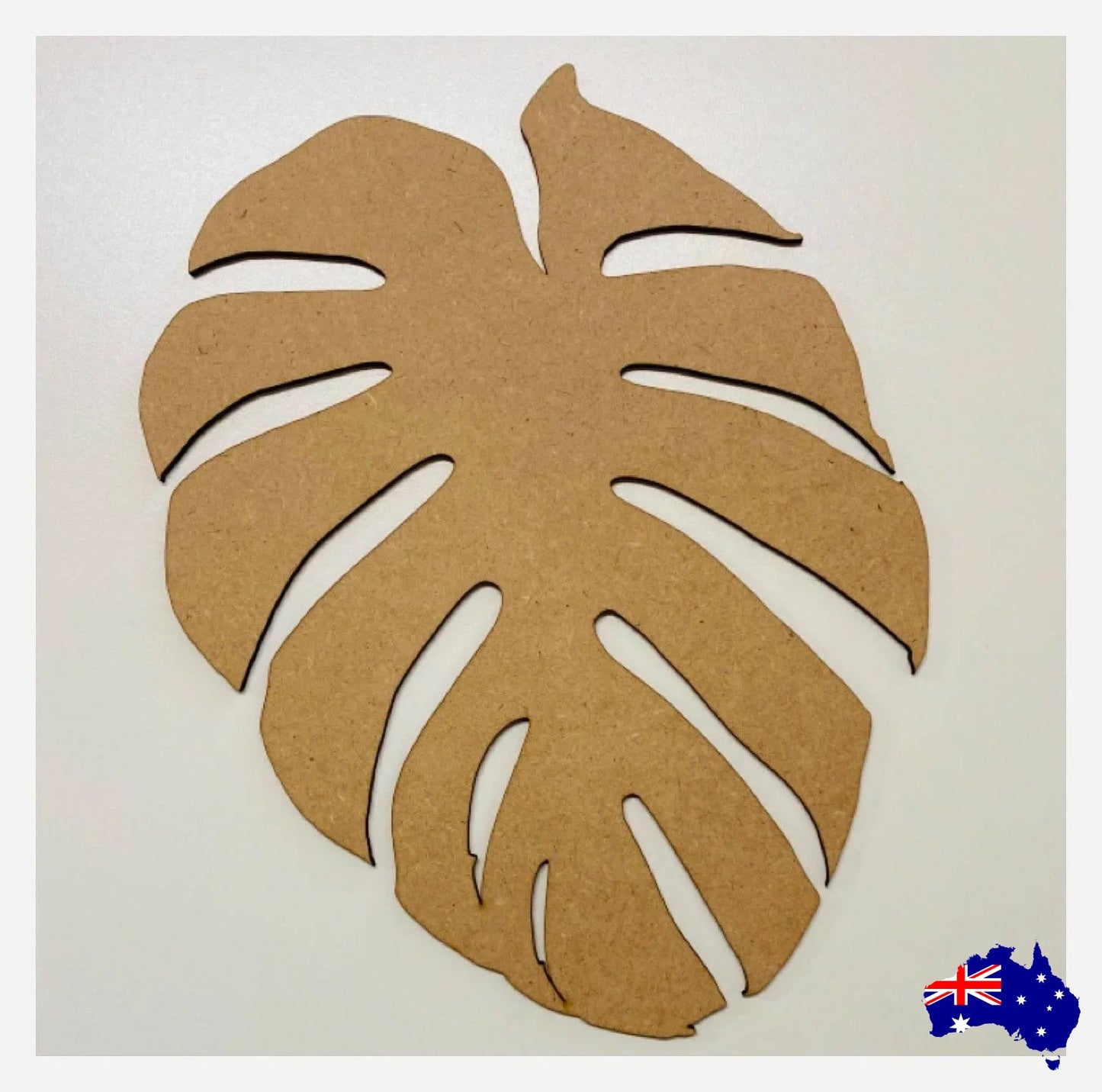 Monstera Leaf MDF DIY Raw Cut Out Art Craft Décor - The Renmy Store Homewares & Gifts