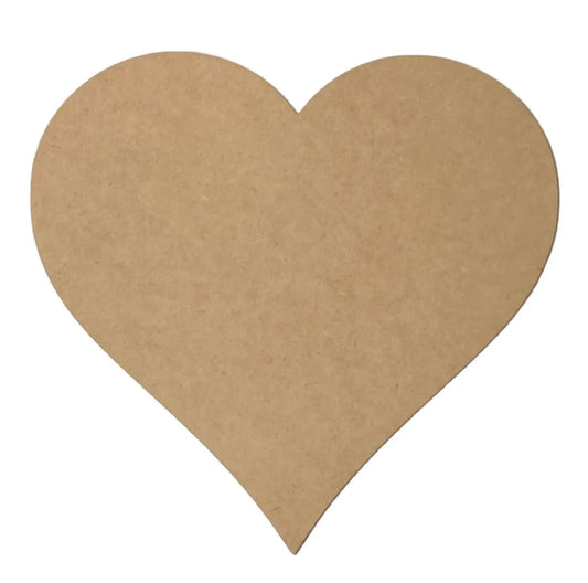 Heart Love Hearts Art Craft Mosaic Wooden MDF DIY - The Renmy Store Homewares & Gifts