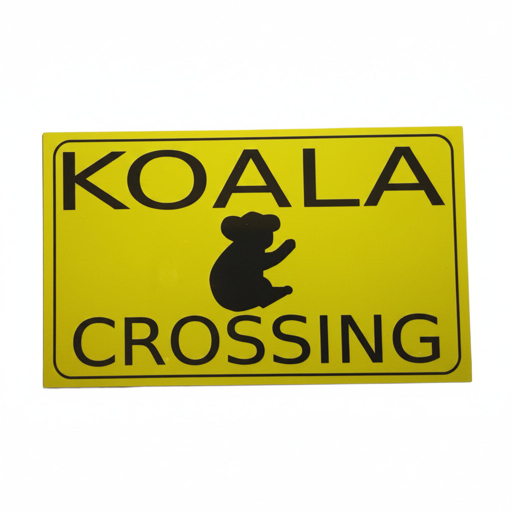 Koala Crossing Sign - The Renmy Store Homewares & Gifts