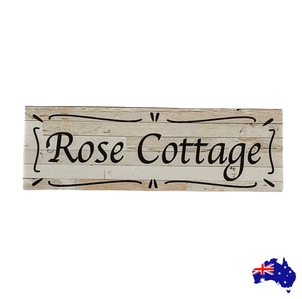 Cottage Custom Personalised Rustic Chic Sign - The Renmy Store Homewares & Gifts