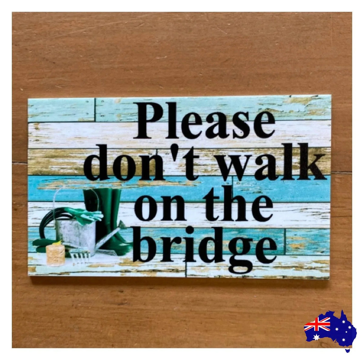 Garden Gardening Gardener Custom Personalised Sign - The Renmy Store Homewares & Gifts