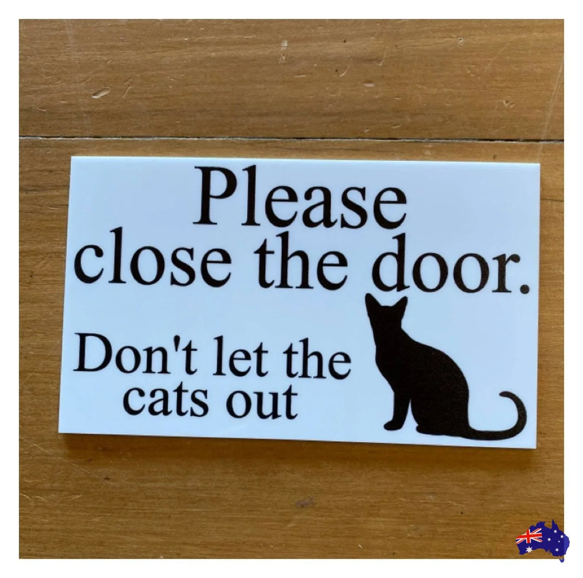 Cat Kitten Custom Personalised Sign - The Renmy Store Homewares & Gifts