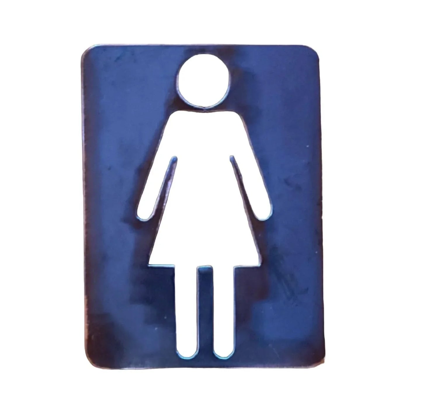 Toilet Male Female Set 2 Steel Metal Sign - The Renmy Store Homewares & Gifts