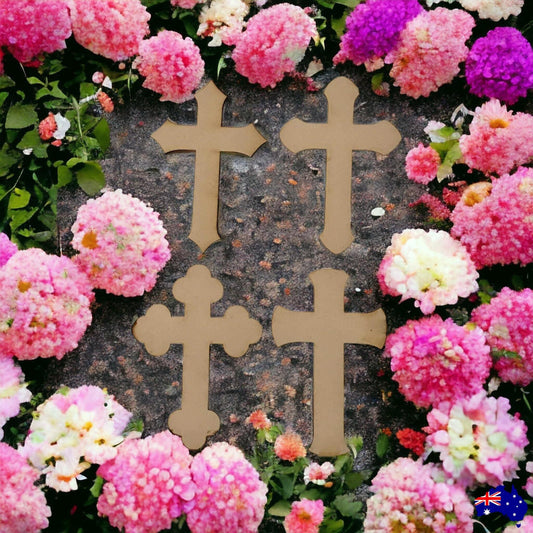 Cross MDF 4 Unique DIY Craft Décor - The Renmy Store Homewares & Gifts