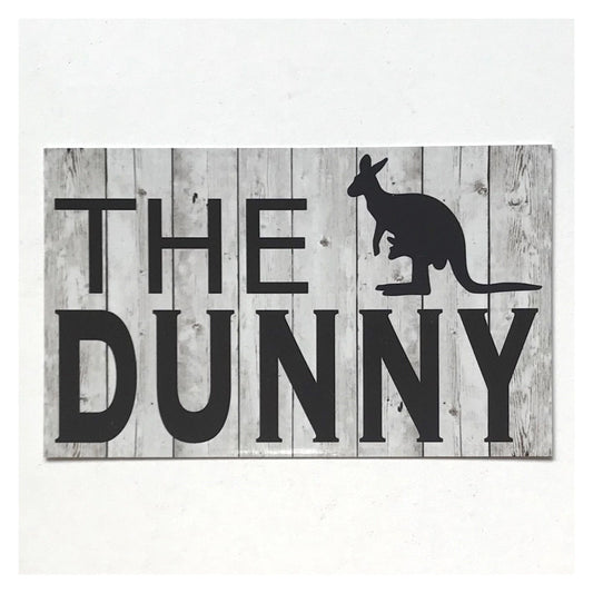 Toilet The Dunny with Kangaroo Sign - The Renmy Store Homewares & Gifts