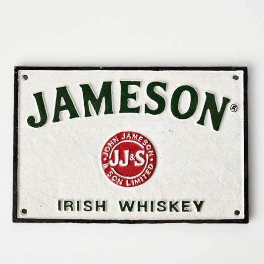 Jameson Ireland Cast Iron Sign - The Renmy Store Homewares & Gifts 
