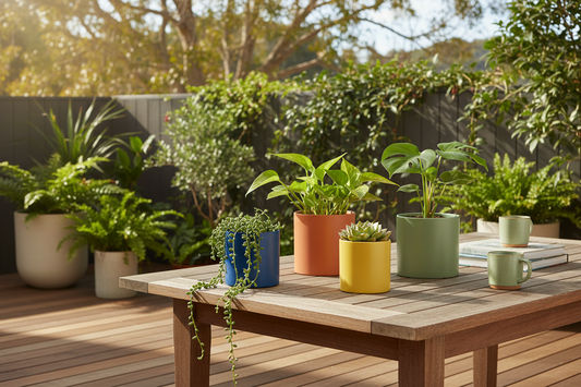 Outdoor Patio - No Tray Pots