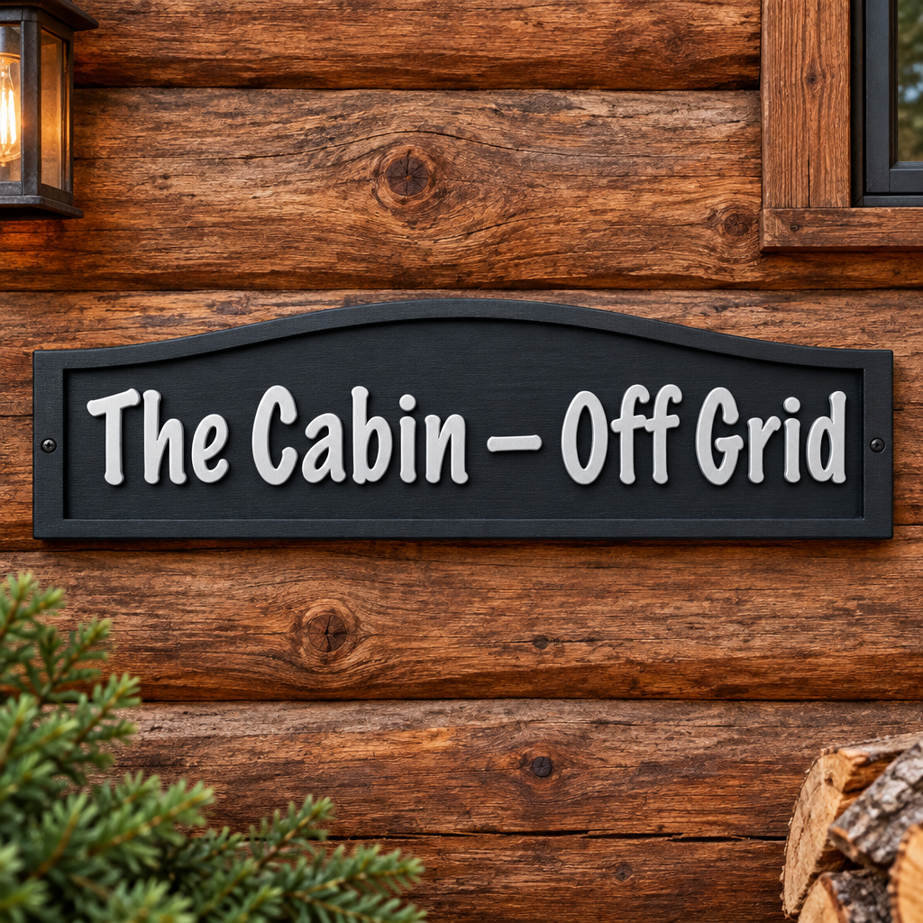 The Cabin — Off Grid colour concept