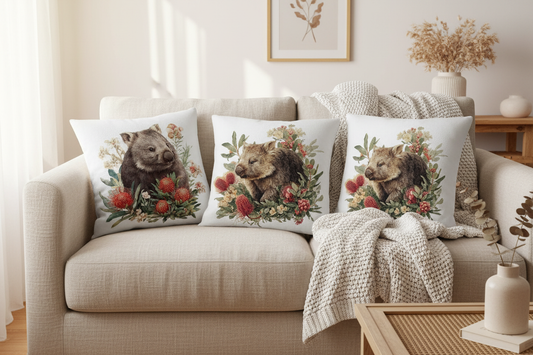 Wombat Cushion - Sofa