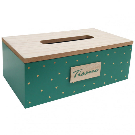Tissue Box Green Bliss - The Renmy Store Homewares & Gifts 