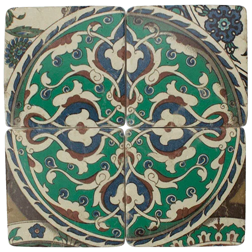 Coaster Set of 4 Vintage Heritage - The Renmy Store Homewares & Gifts