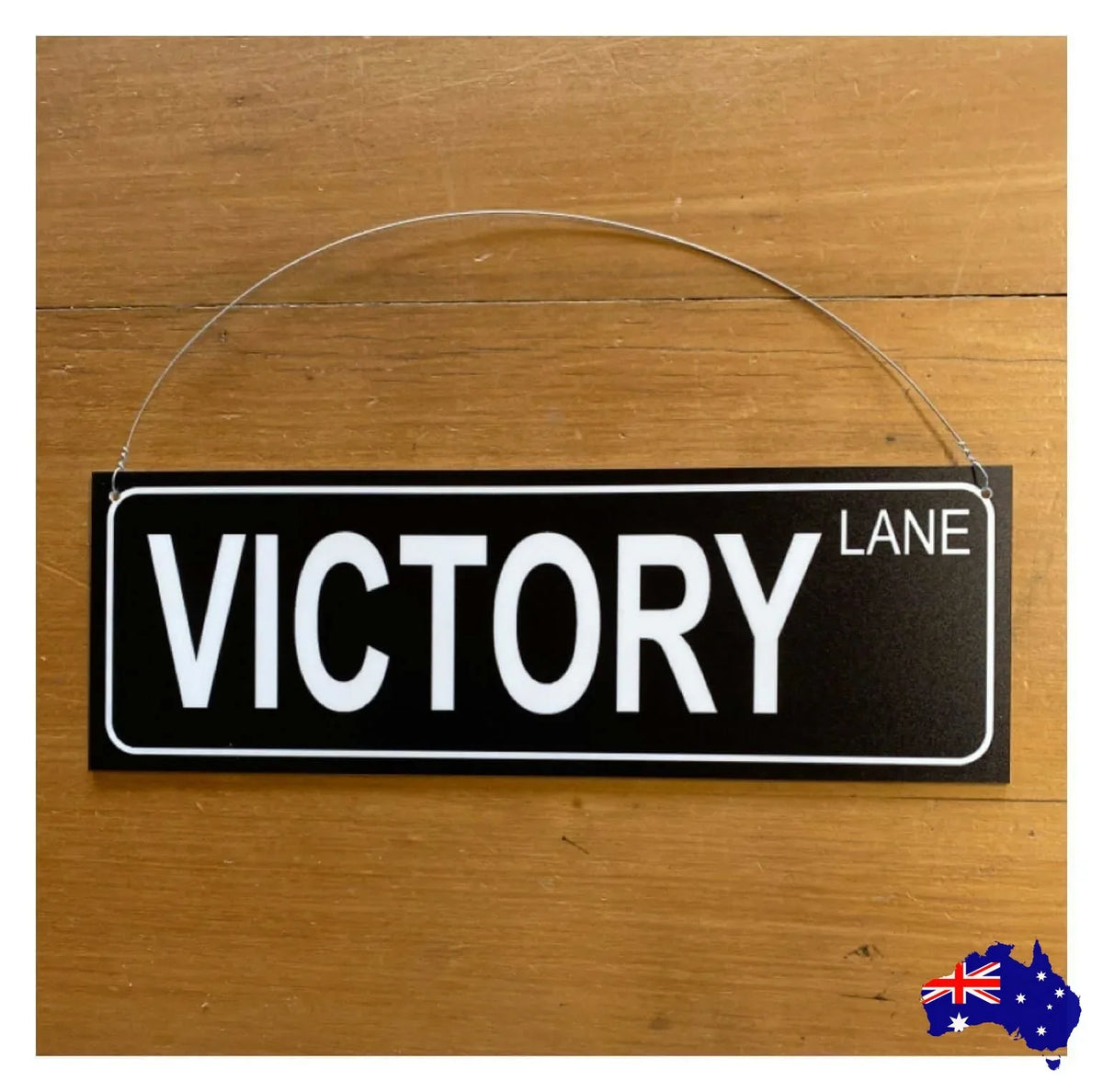 Street Black Custom Personalised Sign - The Renmy Store Homewares & Gifts