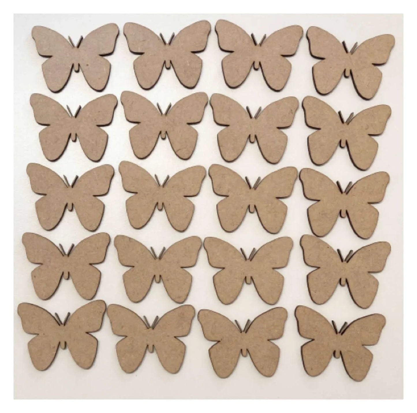 Butterfly Butterflies 6cm Set of 20 MDF Shape DIY Raw Cut Out Art Craft Décor - The Renmy Store Homewares & Gifts