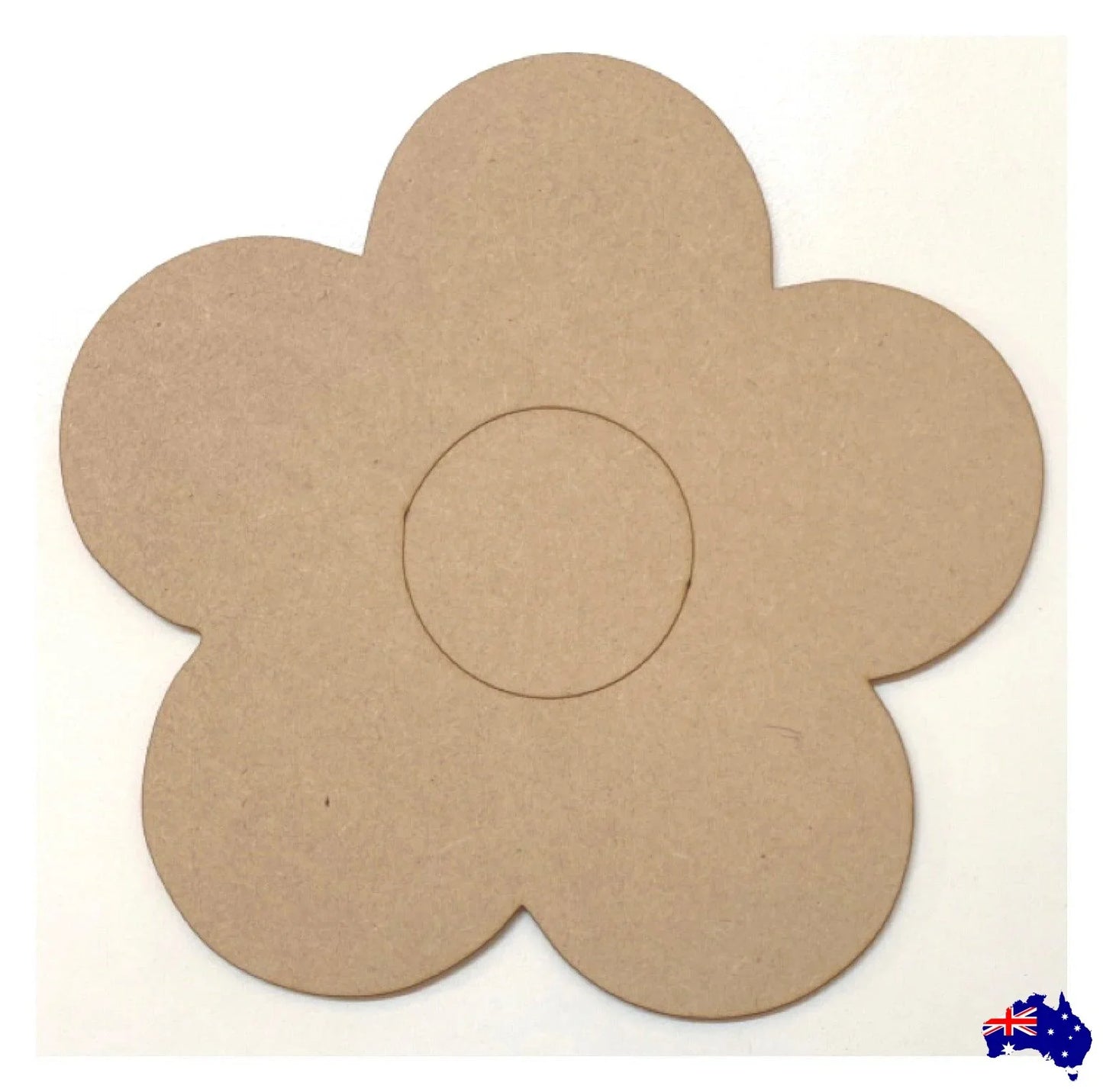 Flower Shape Wooden MDF DIY - The Renmy Store Homewares & Gifts