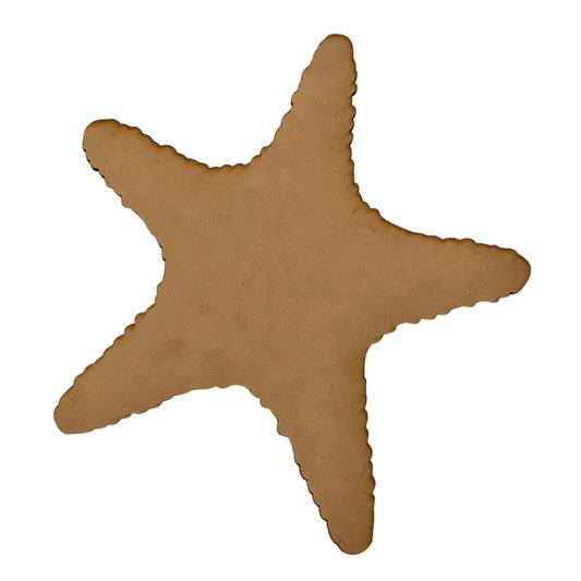 Starfish Fish Beach House Wooden Raw MDF DIY Craft - The Renmy Store Homewares & Gifts 