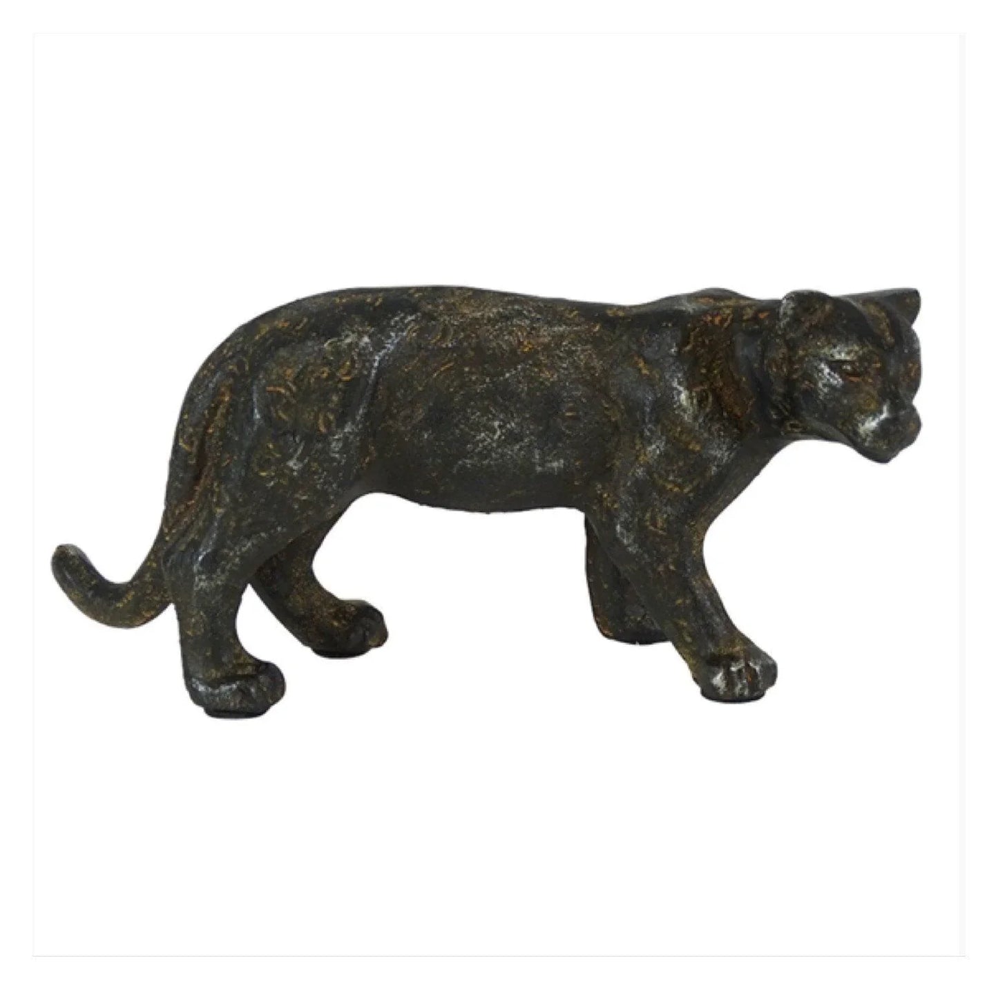 Tiger Cast Iron Antique Ornament - The Renmy Store Homewares & Gifts