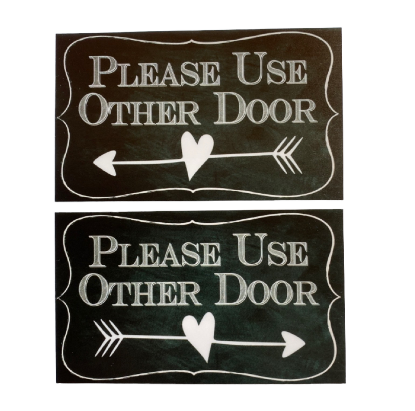 Please Use Other Door Vintage Arrow Sign - The Renmy Store Homewares & Gifts 