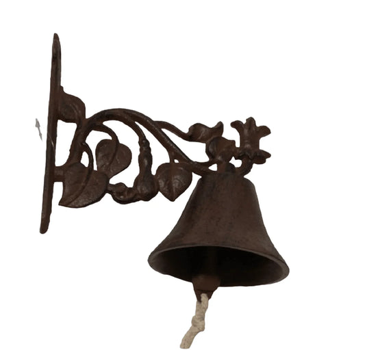 Door Bell Maple Leaf Cast Iron - The Renmy Store Homewares & Gifts