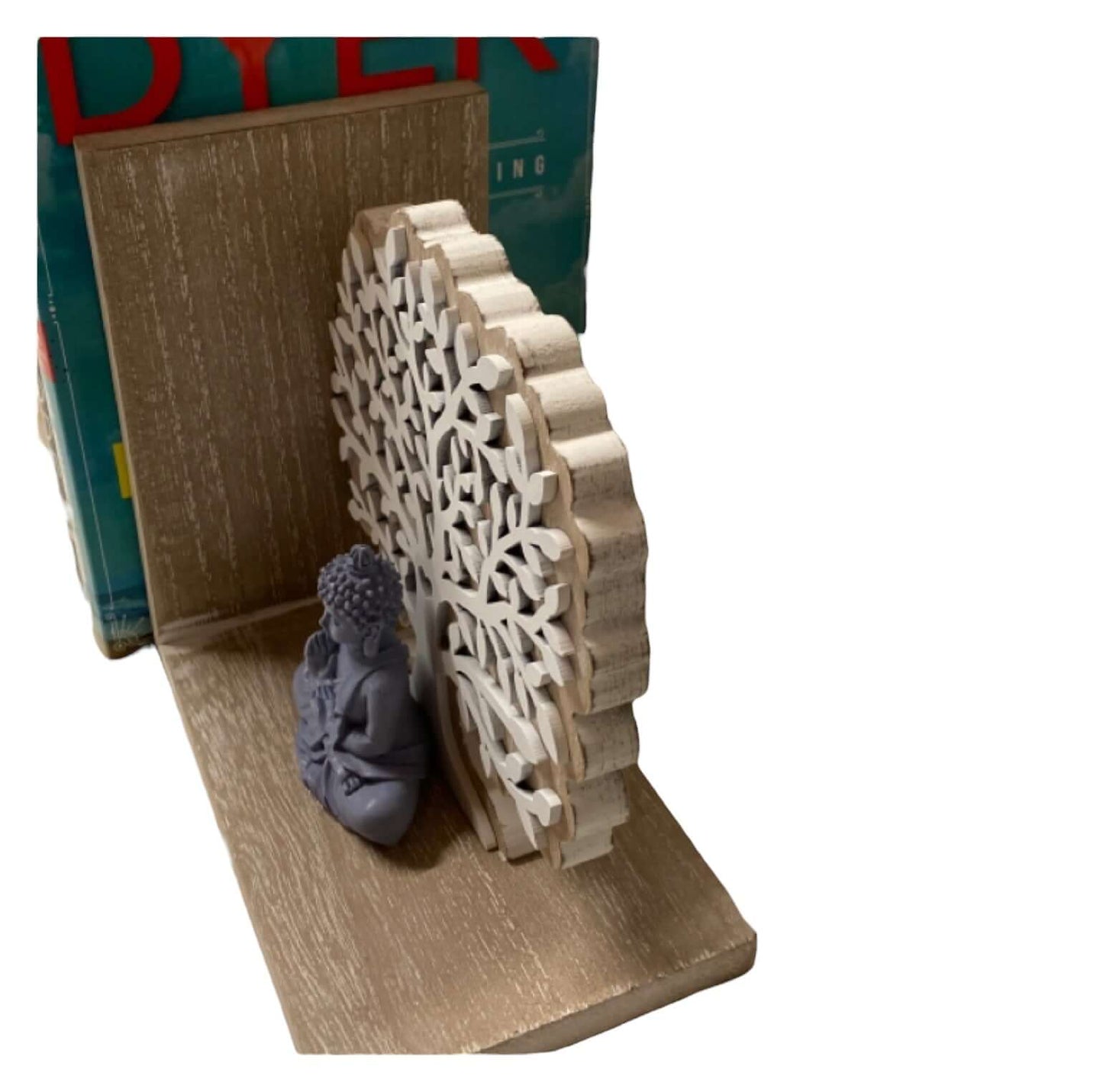 Book Ends Bookend Buddha Tree of Life - The Renmy Store Homewares & Gifts 