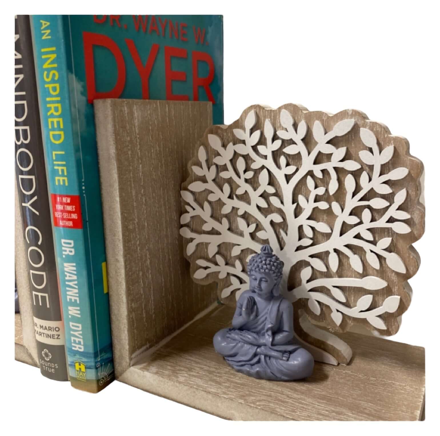 Book Ends Bookend Buddha Tree of Life - The Renmy Store Homewares & Gifts 
