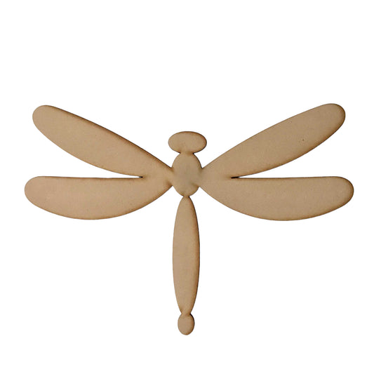 Dragonfly Timber MDF Shape DIY Raw - The Renmy Store Homewares & Gifts 