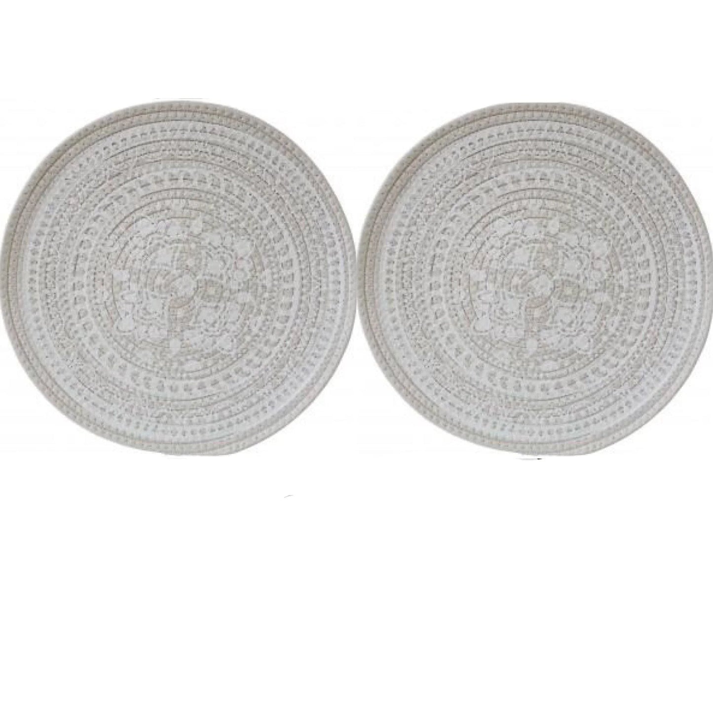 Placemat Set of 4 French White - The Renmy Store Homewares & Gifts