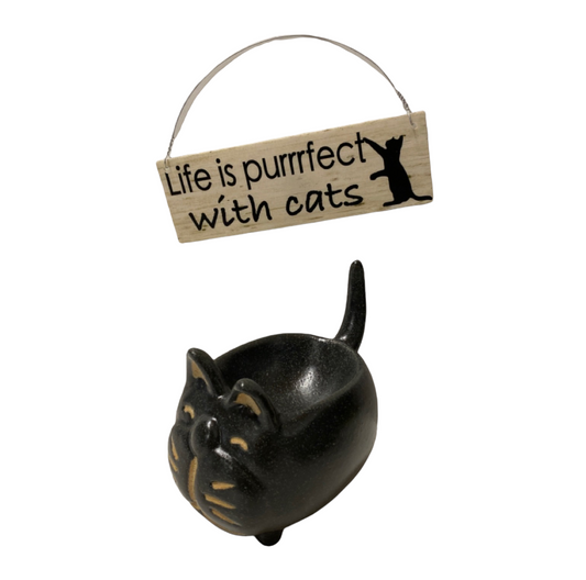 Cat Lovers Garden Gift Hamper Pack - The Renmy Store Homewares & Gifts 