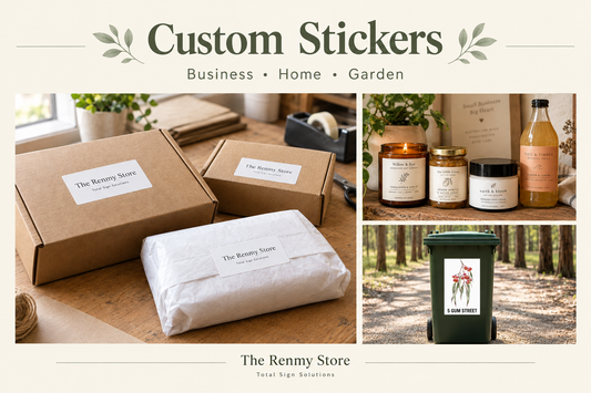 New Custom Stickers: Big Ideas for Business, Cars, Home & Garden