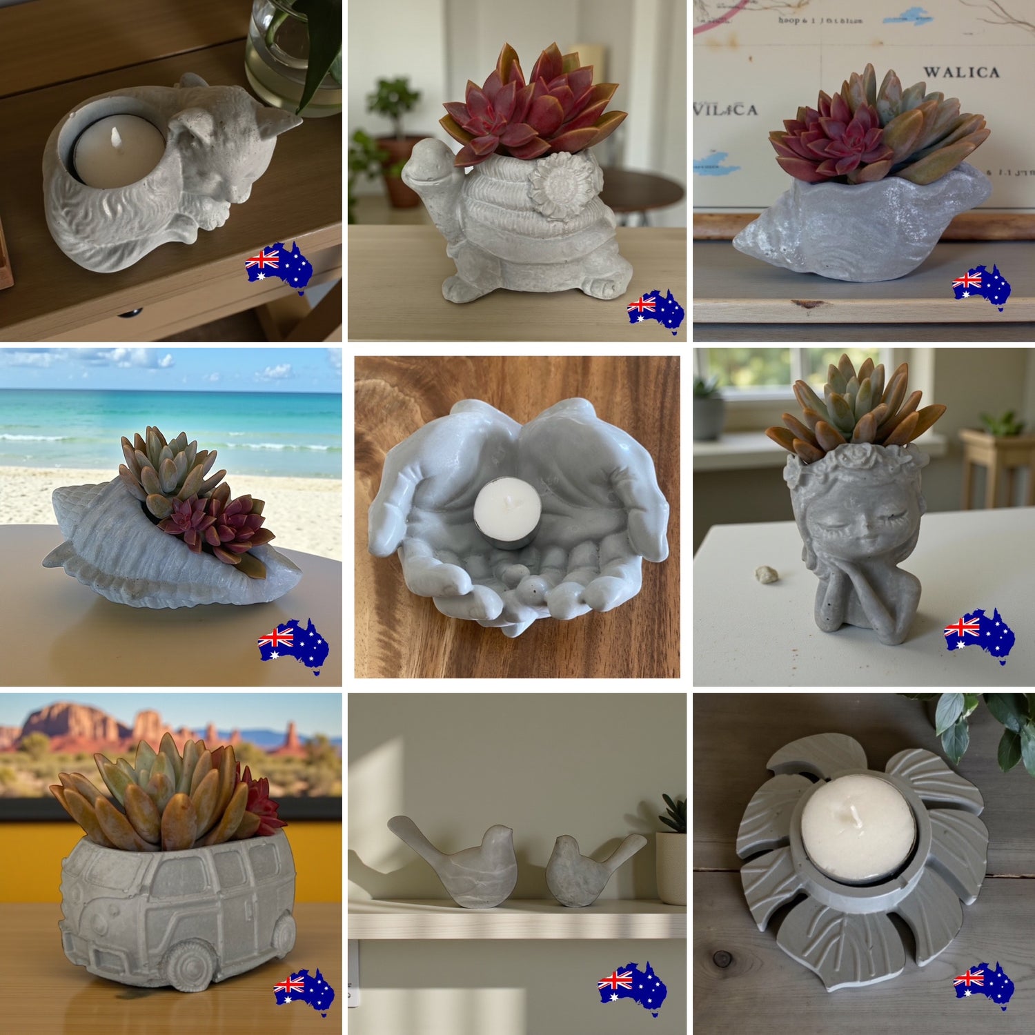 Handmade Aussie Concrete Creations