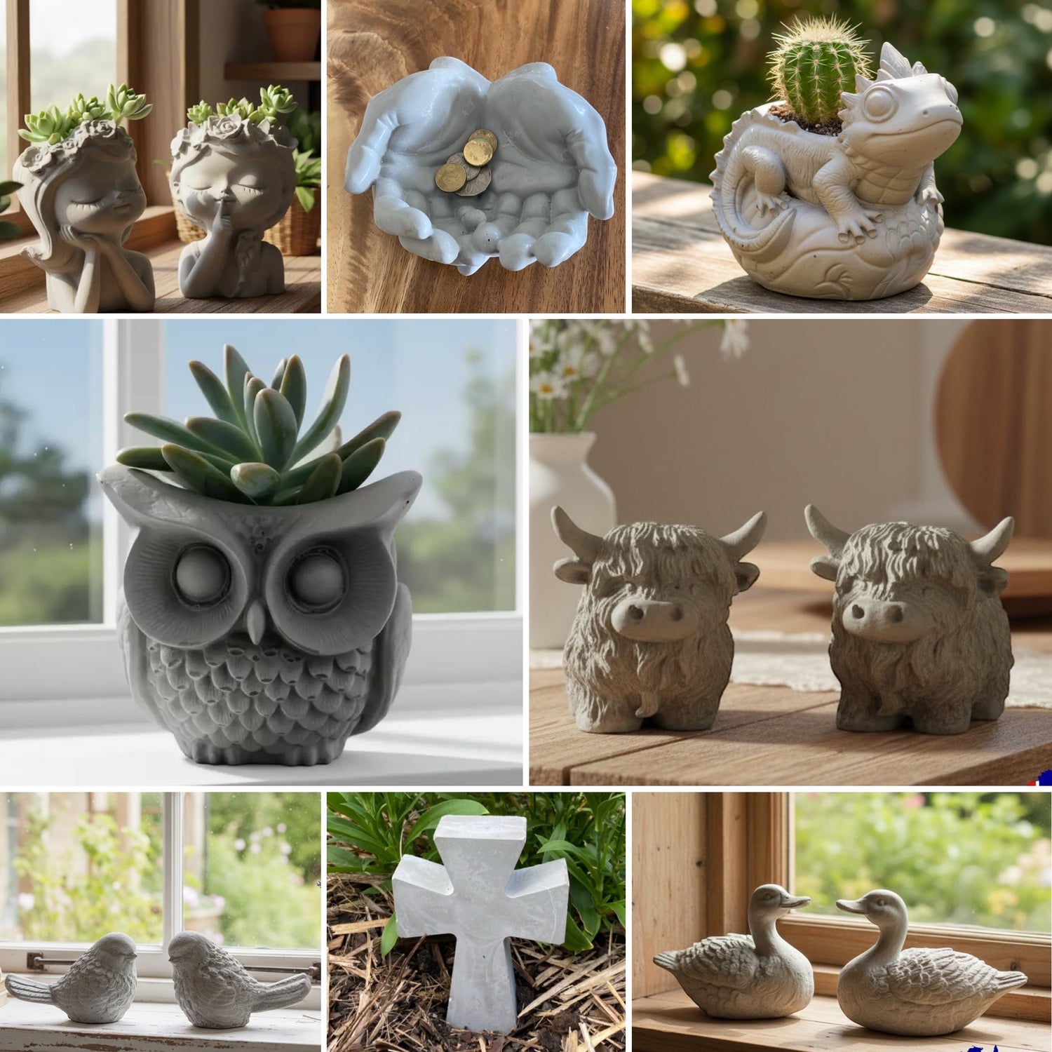 Handmade Concrete Creations - Australian Cement Homewares