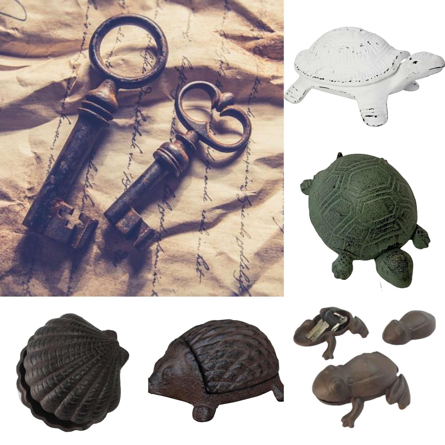 Key Hide Garden Ornaments - The Renmy Store Homewares & Gifts 