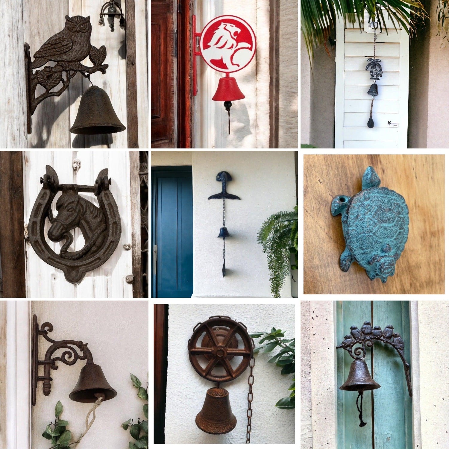 Doorbell and Door Knocker Collection - The Renmy Store Homewares & Gifts 