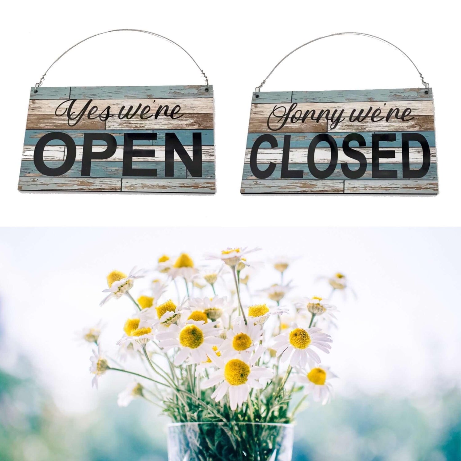 Open & Closed Shop Signs - The Renmy Store Homewares & Gifts 