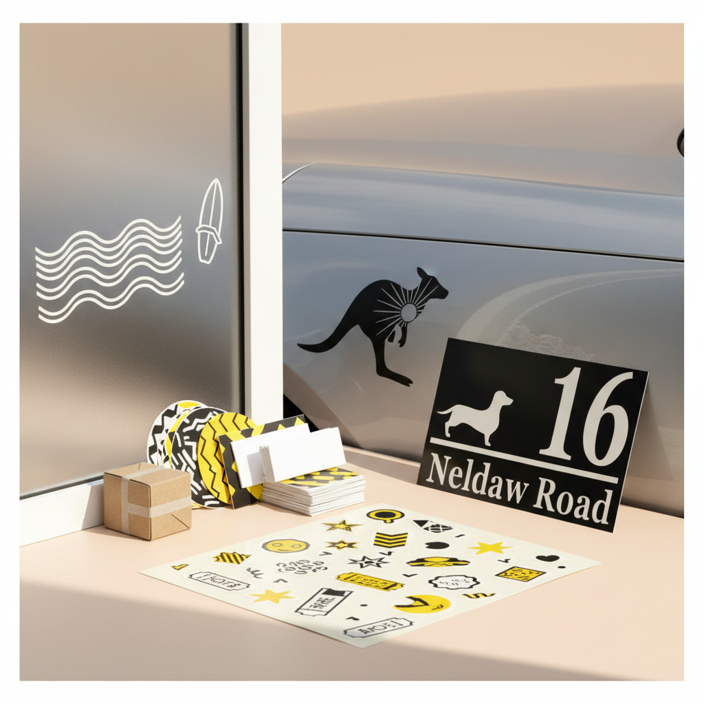 Stickers Australia | Car, Window, Labels, Events & More