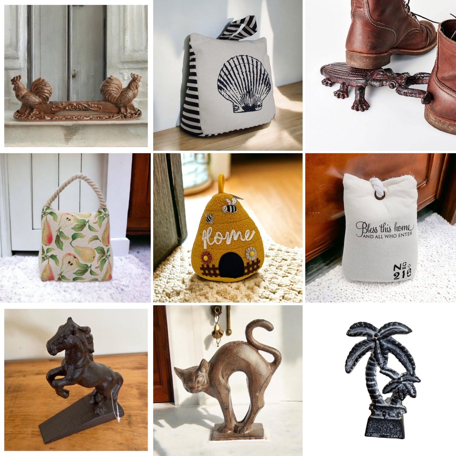 Door Stop Stopper and Draught Stopper - The Renmy Store Homewares & Gifts 