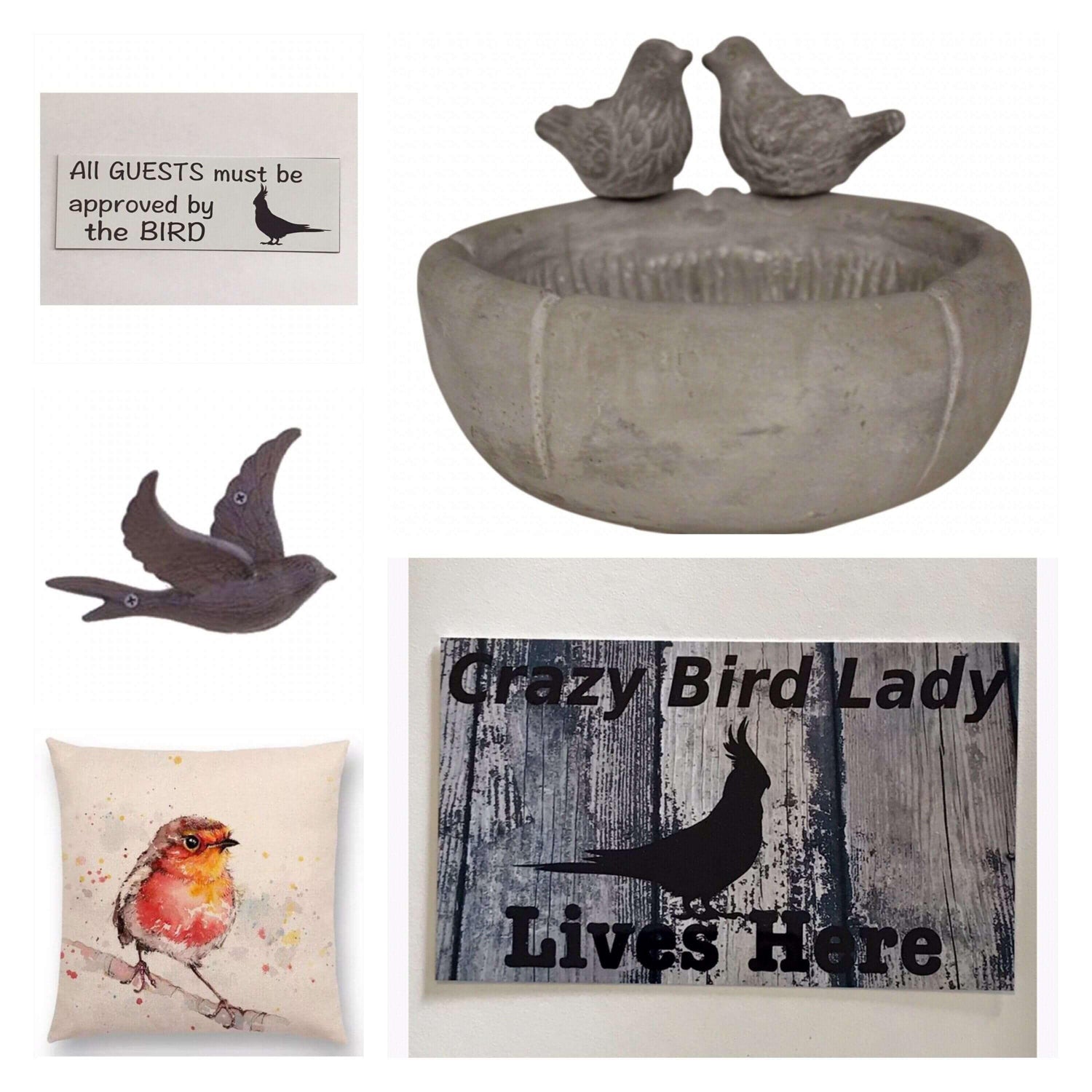 Bird Signs and Homewares - The Renmy Store Homewares & Gifts 