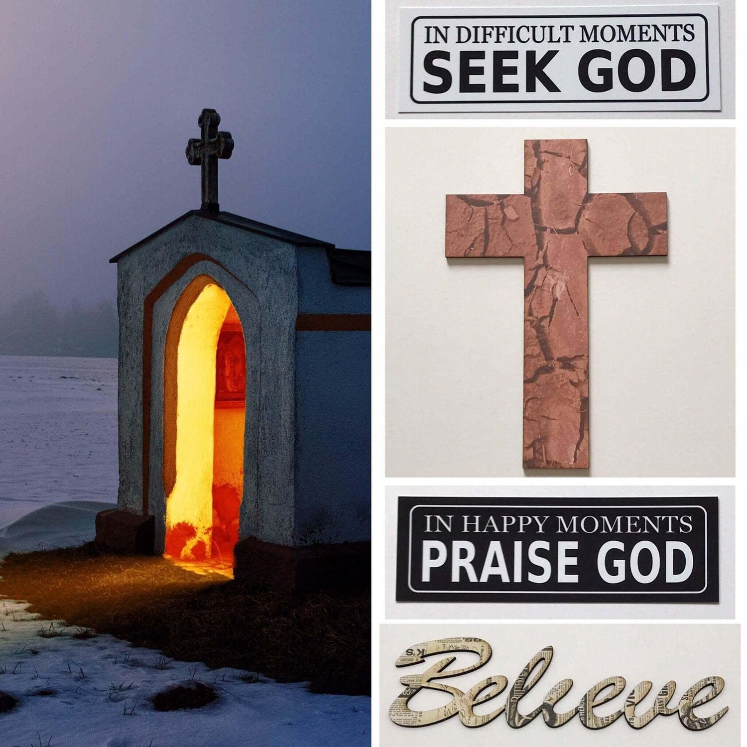 Religious Signs and Home Garden Decor - The Renmy Store Homewares & Gifts 