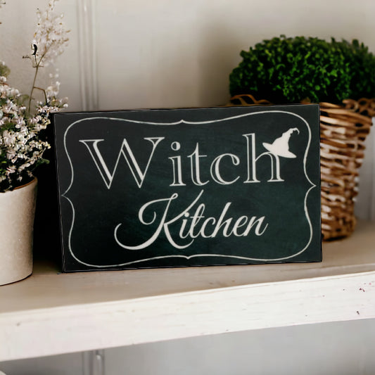 Witch Kitchen Vintage Sign