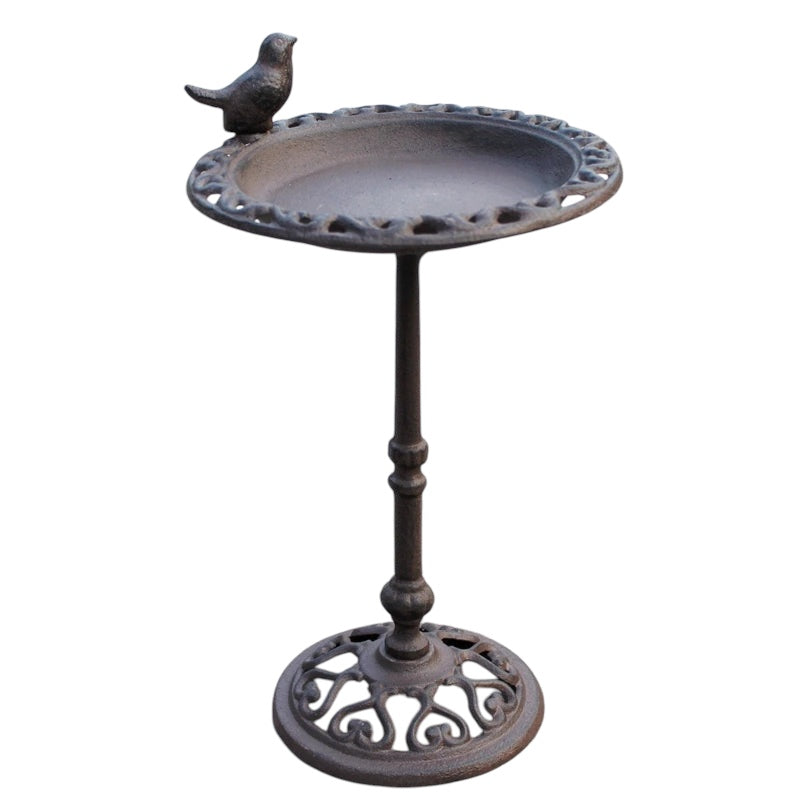 Bird Feeder Bath Stand Cast Iron