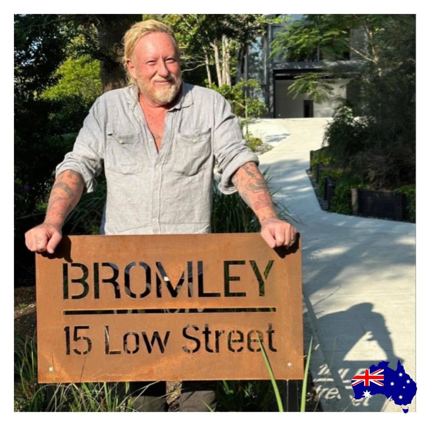 Metal Steel Corten Custom Plasma Cut to Size Shape - Full Custom Requests Available