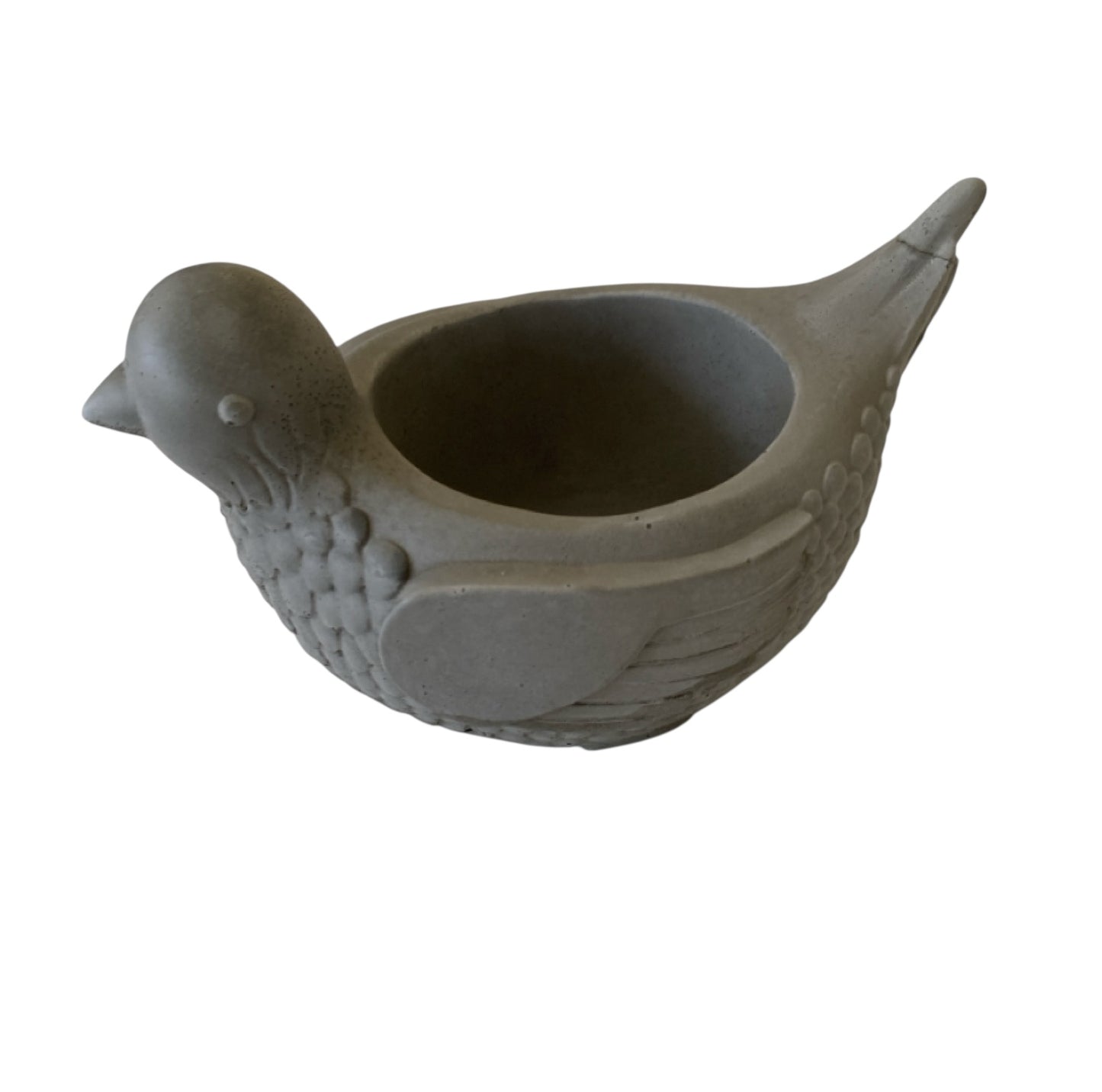 Planter Pot Pigeon Bird Aussie Handmade Concrete