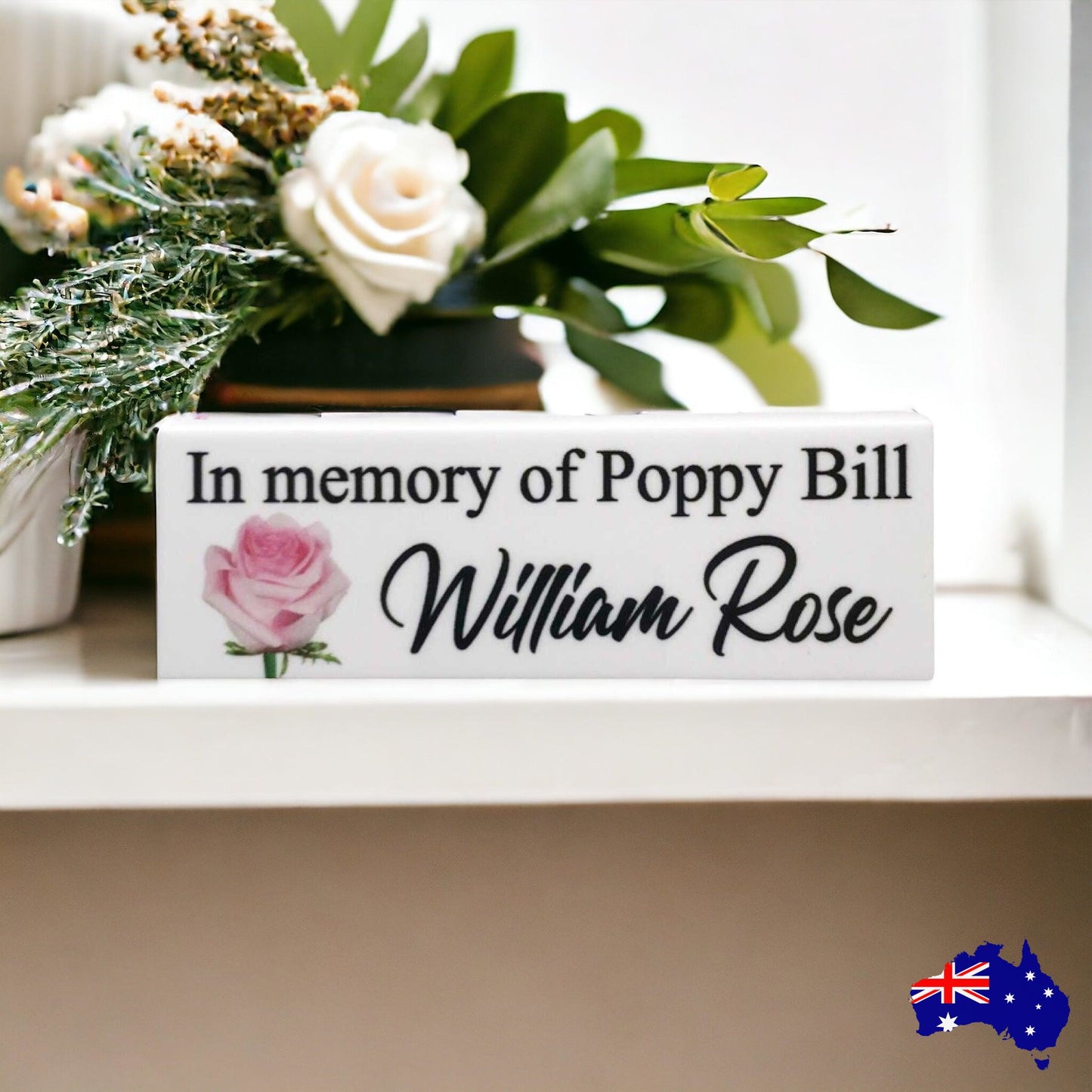 Memorial In Memory Of Custom Personalised Name Sign - The Renmy Store Homewares & Gifts 