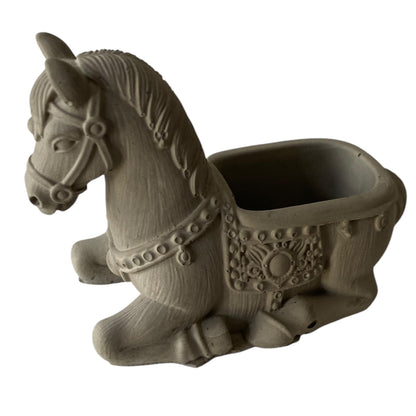 Horse Planter Pot | Handmade Concrete Succulent Planter | Aussie Made