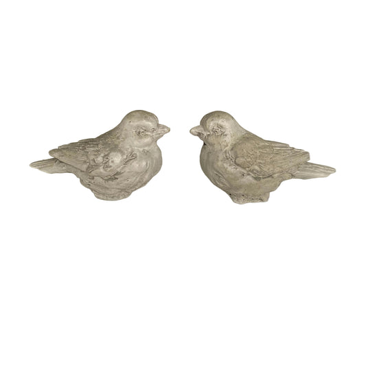 Concrete Wren Bird Ornament - Handmade Aussie Garden Decor