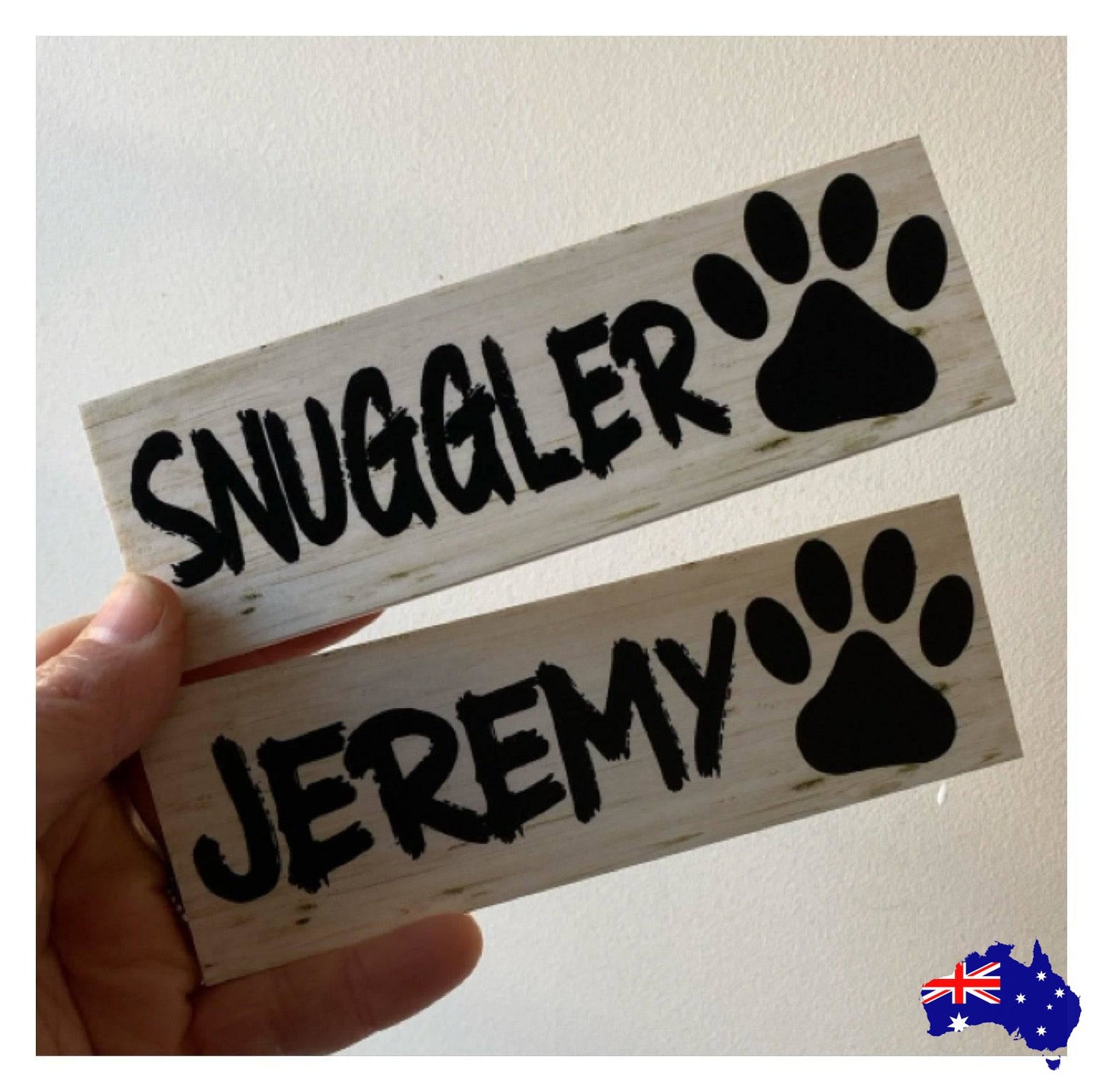 Dog Kennel House Custom Personalised Pets Name Sign - The Renmy Store Homewares & Gifts 