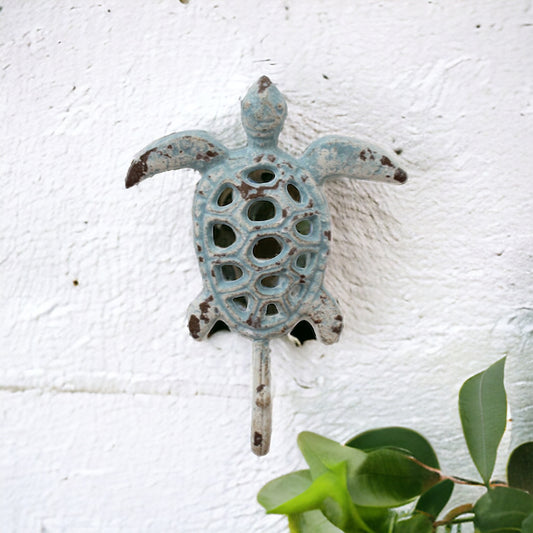 Turtle Hook Ocean Blue White - The Renmy Store Homewares & Gifts 