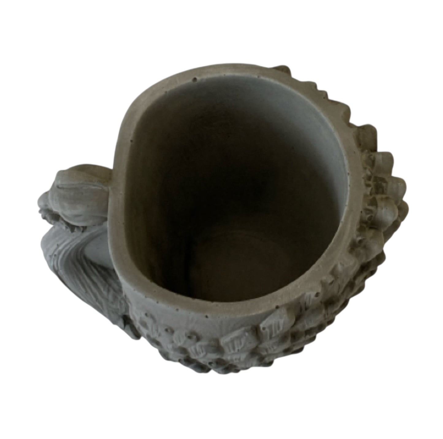 Planter Pot Peacock Bird Aussie Handmade Concrete