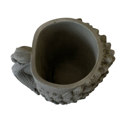 Planter Pot Peacock Bird Aussie Handmade Concrete