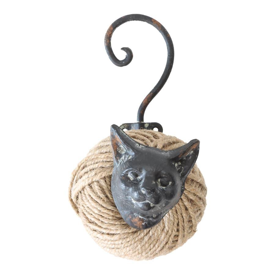 String Holder Hanging Rustic Cat - The Renmy Store Homewares & Gifts 